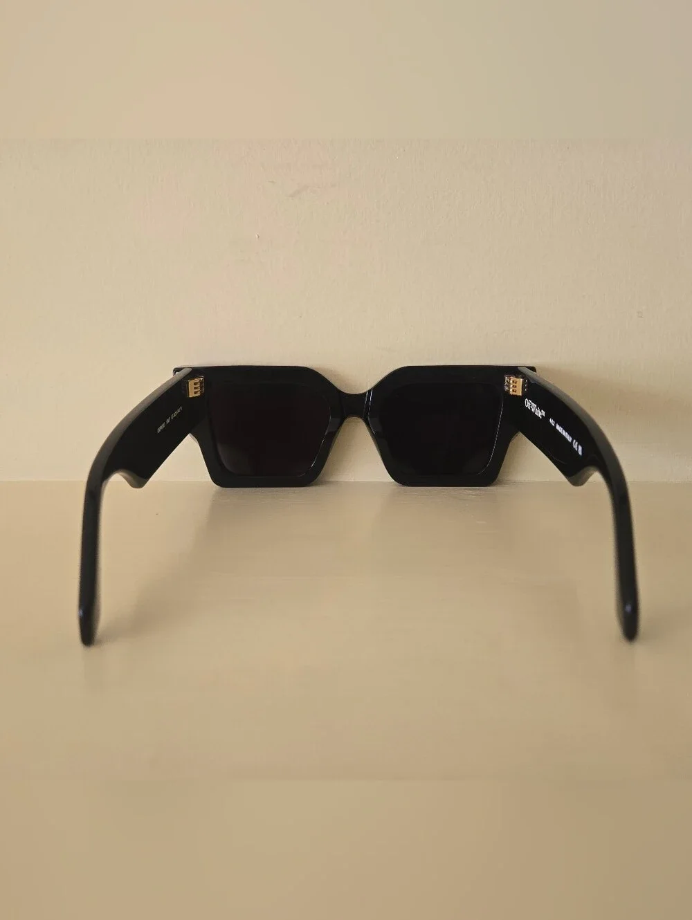 Off-White Black Oversized Square Sunglasses Catalina OERI003 55-20-145